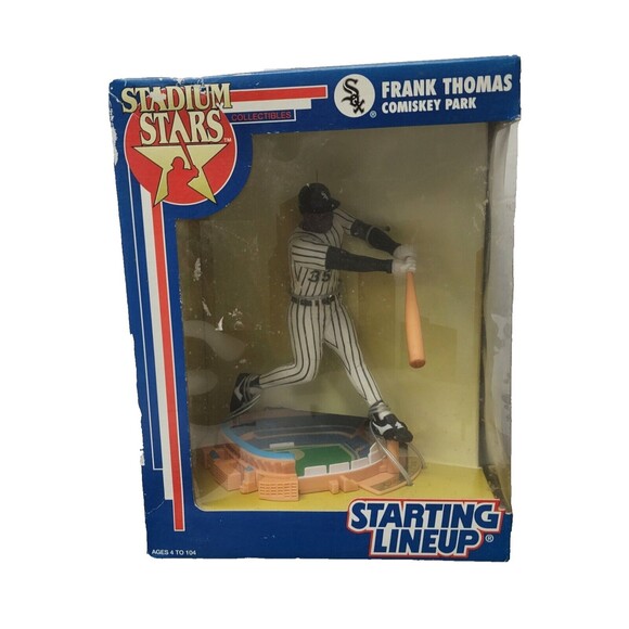 Starting Lineup Other - Frank Thomas 1992 Figurine "COMISKY PARK BASE" STADIUM STARS STARTING LINEUP